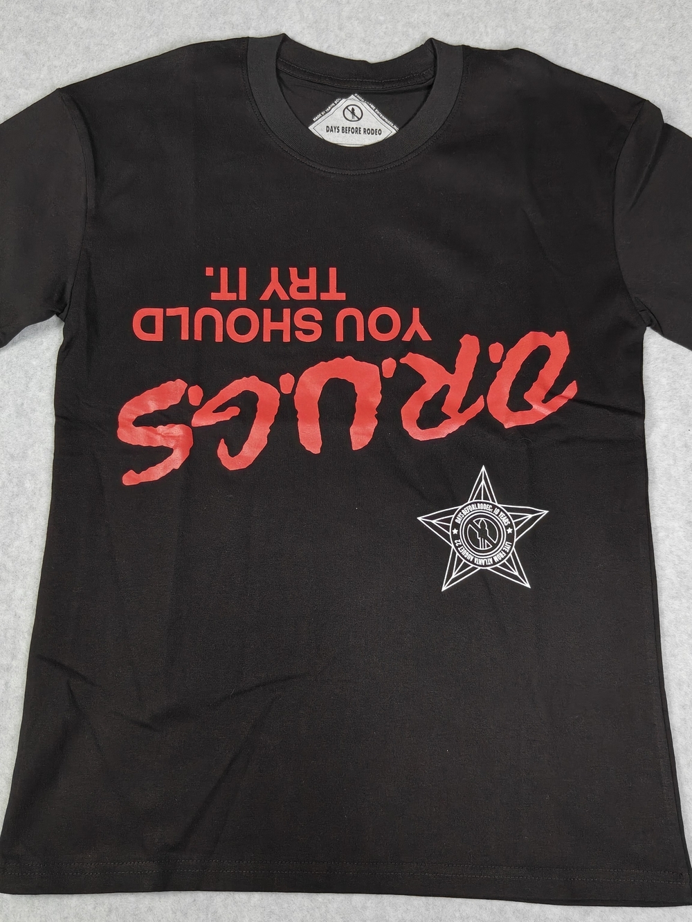 Travis Scott Drugs You Should Try It Black Tee